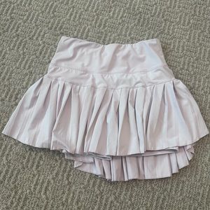 Gold hinge mini skirt